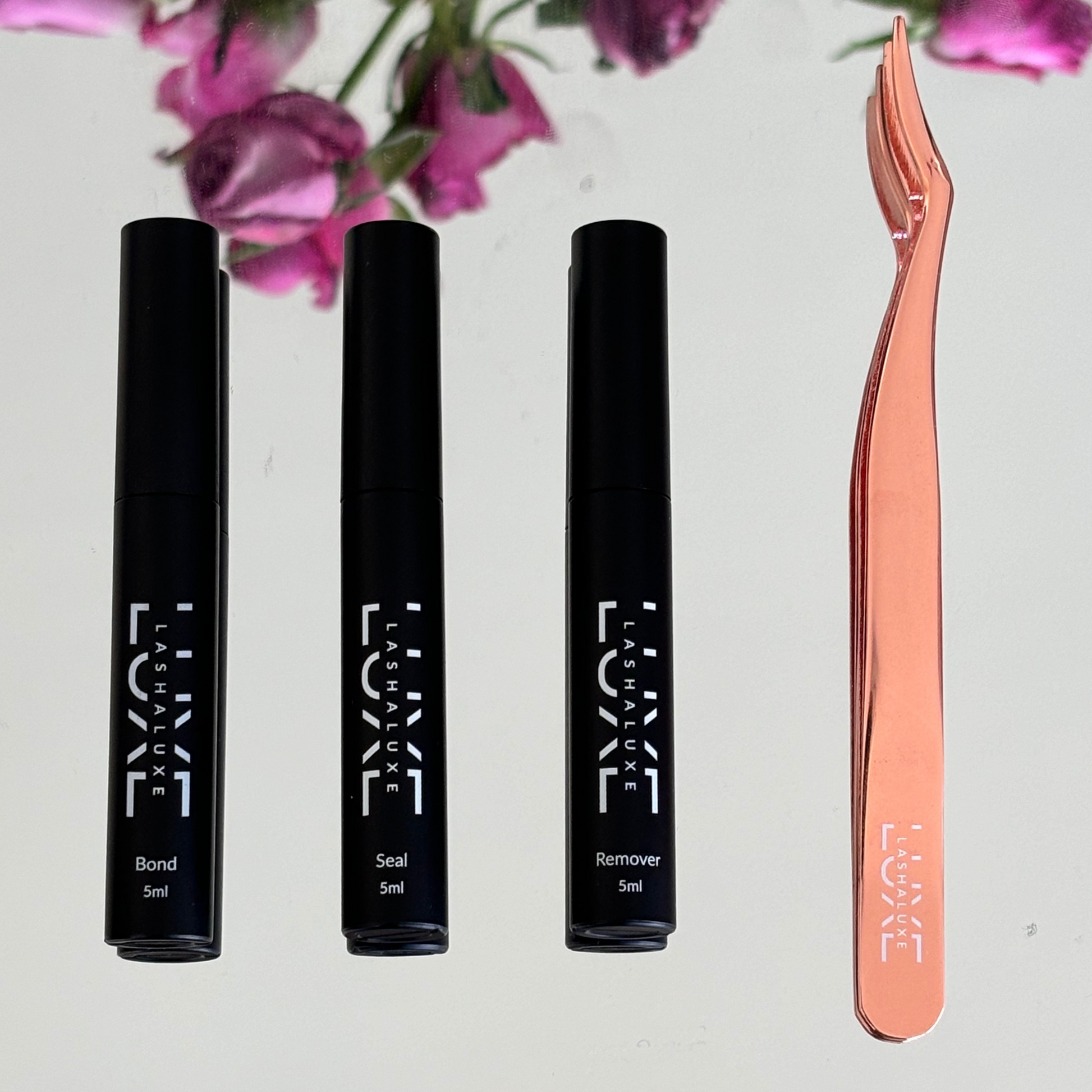 DOMINIQUE DIY LASH extenions KIT – Complete Set with Lashes, Bond, Seal, Remover & Applicator