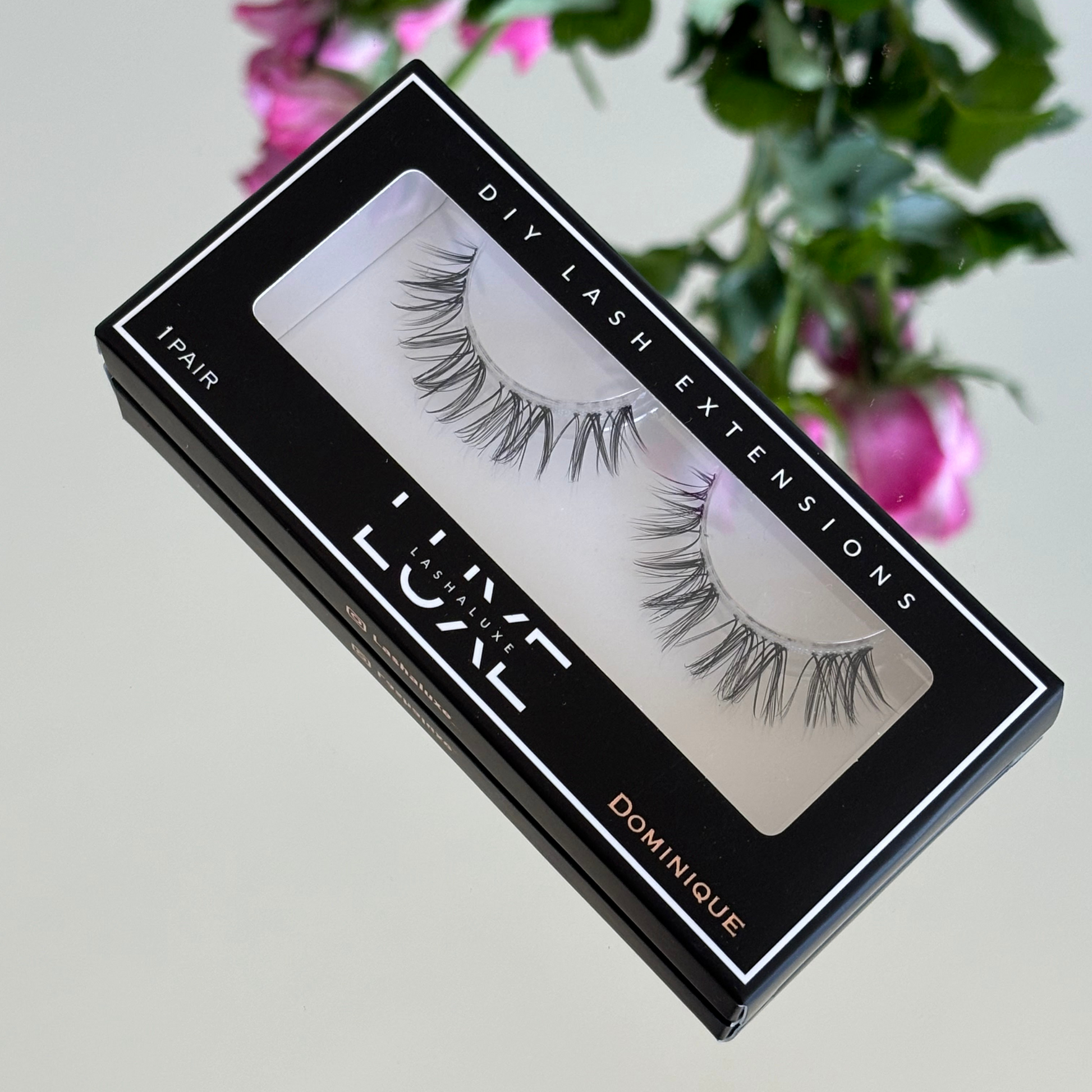 DOMINIQUE Lash Extensions Set – Soft, Wispy Lashes for Everyday Wear