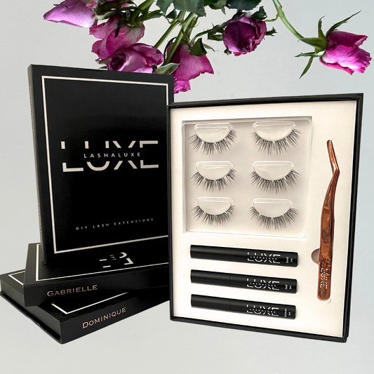 GABRIELLE DIY Lash Extensions Kit – Bold Volume Lashes for Stunning Glam