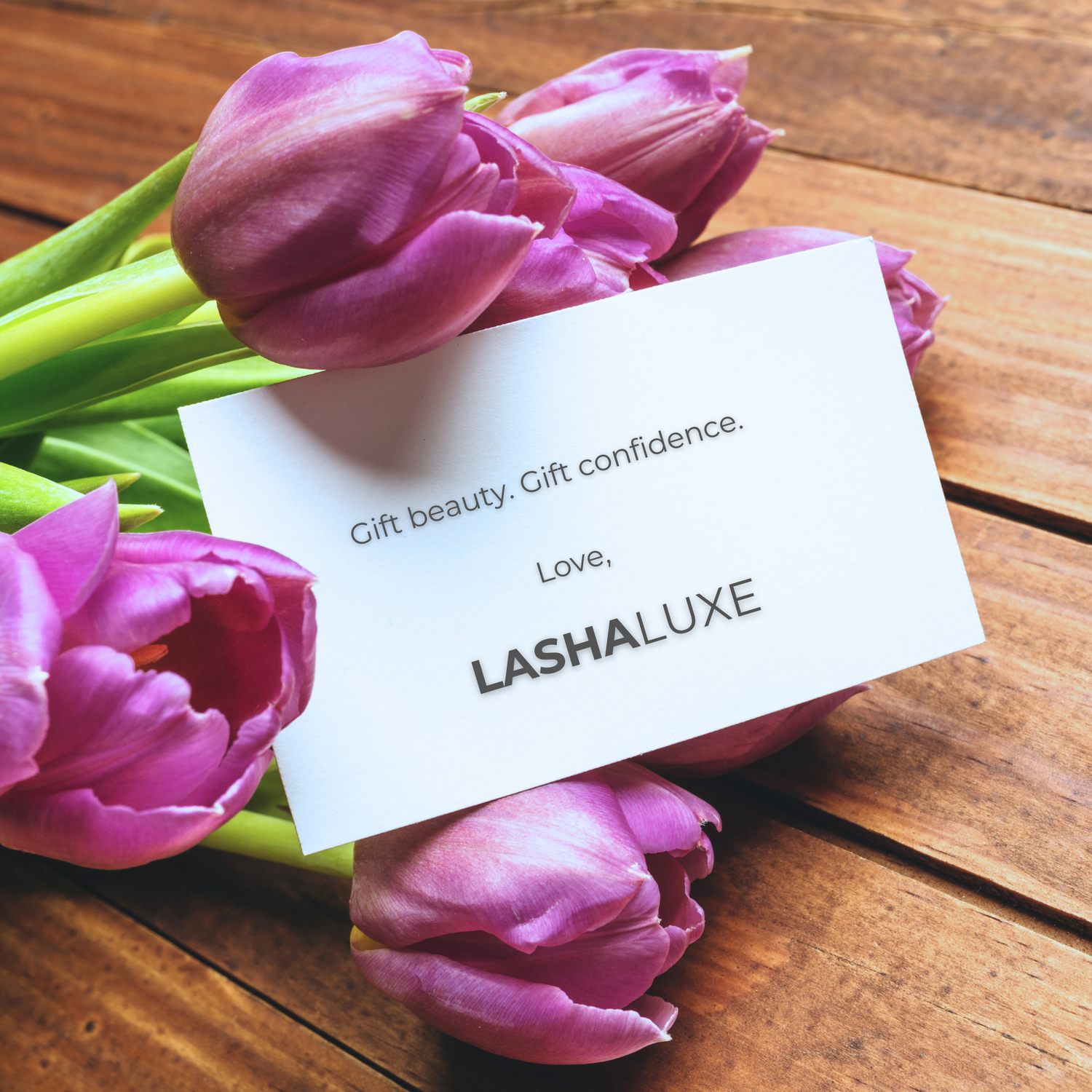 LASHALUXE GIFT CARD – The Perfect Gift for Lash Lovers