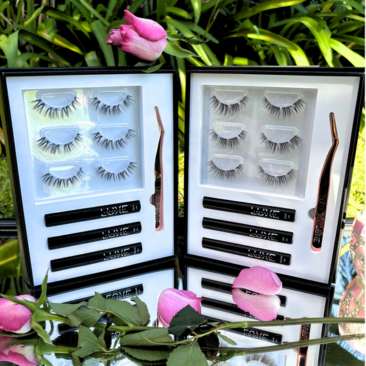 DOMINIQUE & GABRIELLE DIY Lash Extensions Kit Duo – Soft & Bold Lash Styles