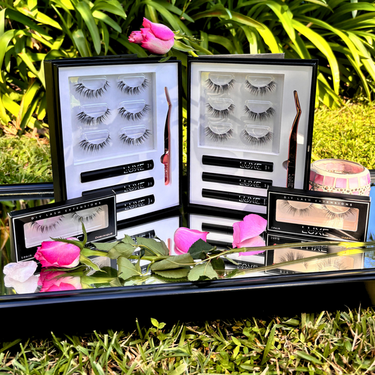 LASHALUXE Ultimate DOMINIQUE & GABRIELLE Lash Extensions Collection – Soft & Bold Lashes